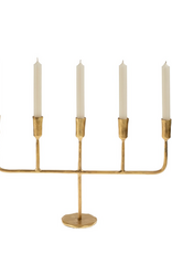 Indaba Trading Luna Candleabra Gold