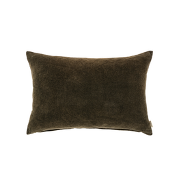 Indaba Trading Midnight Green Vera Velvet Pillow 16"x24"