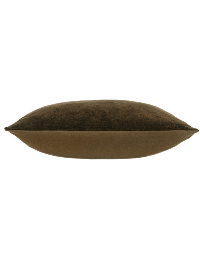 Indaba Trading Midnight Green Vera Velvet Pillow 16"x24"