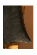 Indaba Trading Midnight Green Vera Velvet Pillow 16"x24"