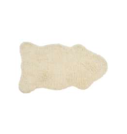 Indaba Trading Cotswold Woolen Berber Rug Ivory