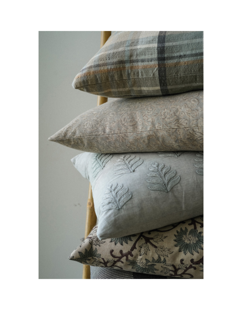 Indaba Trading Fog Orchard Pillow 16"x24"