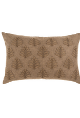Indaba Trading Mink Orchard Pillow 16"x24"