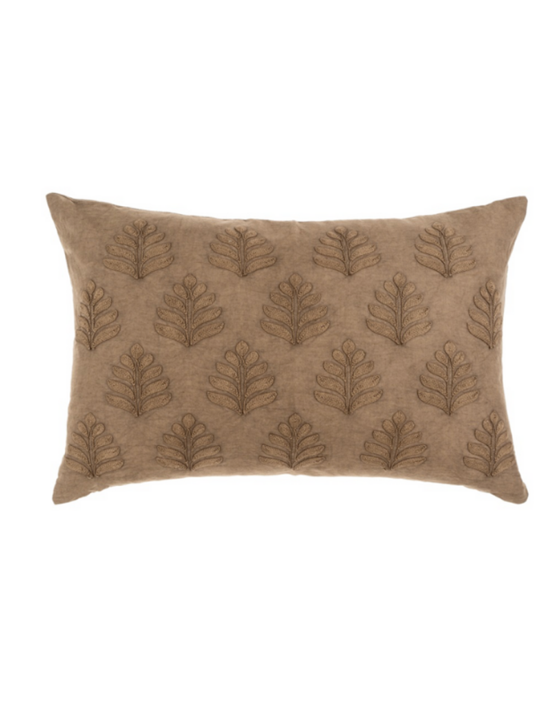 Indaba Trading Mink Orchard Pillow 16"x24"