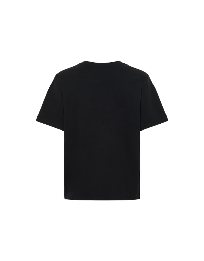 Saint Tropez Nilda T-Shirt in Black by Saint Tropez
