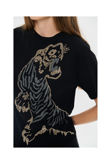 Saint Tropez Nilda T-Shirt in Black by Saint Tropez