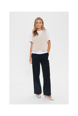 Saint Tropez Xenya Vest in Crystal Grey Melange by Saint Tropez