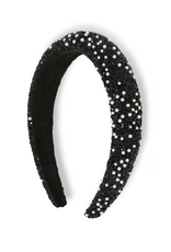 ICHI Carly Headband in Black by ICHI