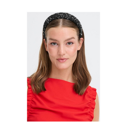 ICHI Carly Headband in Black by ICHI