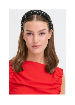ICHI Carly Headband in Black by ICHI