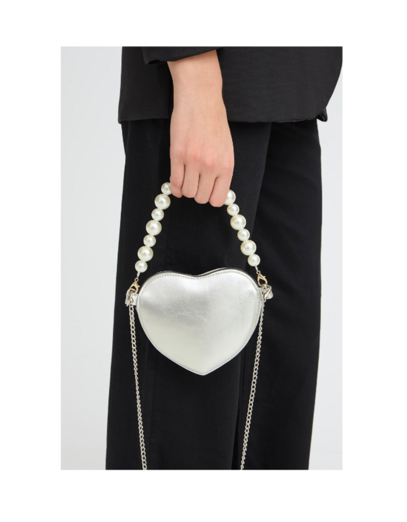 ICHI Betina Bag in Silver by ICHI