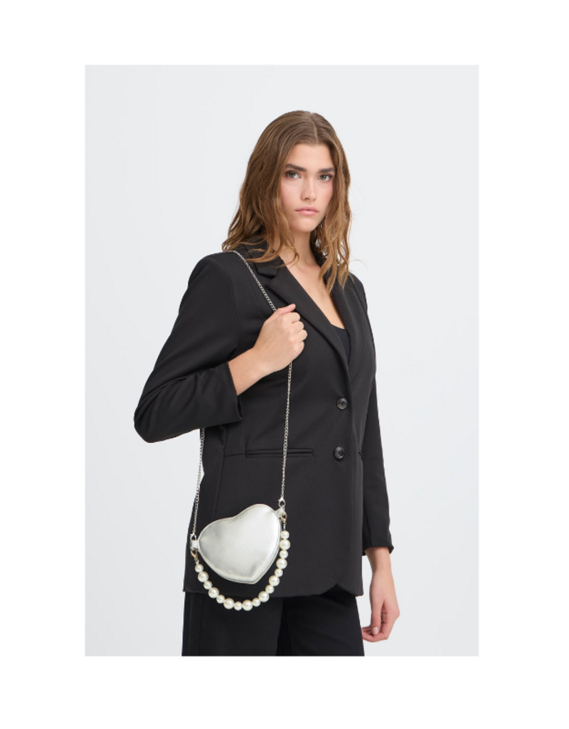 ICHI Betina Bag in Silver by ICHI