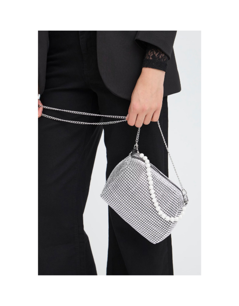 ICHI Barbara Bag in Silver by ICHI