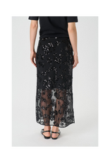 Part Two Vivika Skirt in Black Sequins by Part Two