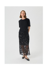 Part Two Vivika Skirt in Black Sequins by Part Two