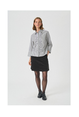 Part Two Vinny Shirt in Black Stripe by Part Two