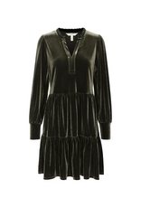 Part Two Viggase Velvet Dress in Rosin by Part Two