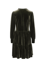 Part Two Viggase Velvet Dress in Rosin by Part Two