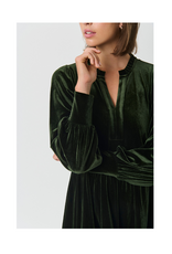 Part Two Viggase Velvet Dress in Rosin by Part Two
