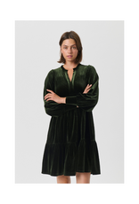 Part Two Viggase Velvet Dress in Rosin by Part Two
