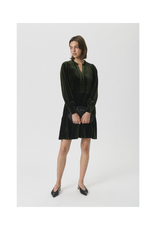Part Two Viggase Velvet Dress in Rosin by Part Two