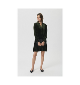 Part Two Viggase Velvet Dress in Rosin by Part Two