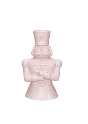Creative Co-Op Ceramic Soldier Shaped Vase