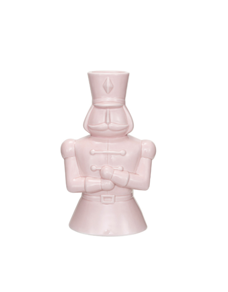 Creative Co-Op Ceramic Soldier Shaped Vase