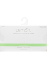 Lemon Loungewear Aloe Infused Liquid Velvet Dream Crew Socks Gift Box