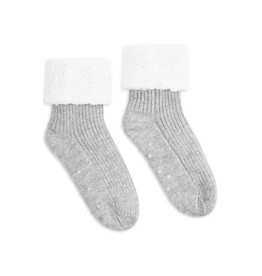 Lemon Loungewear Nordic Wool Slippers in Charcoal