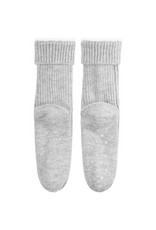 Lemon Loungewear Nordic Wool Slippers in Charcoal