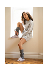 Lemon Loungewear Anywhere Berber Slide Slippers in Lilac