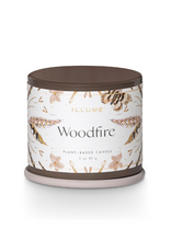 Illume Woodfire Demi Tin Candle by Illume