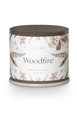 Illume Woodfire Large Tin Candle by Illume
