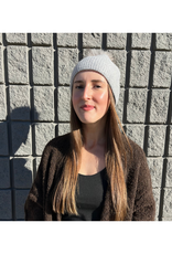 PNYC Carmen Waffle Toque in Heather Grey by PNYC