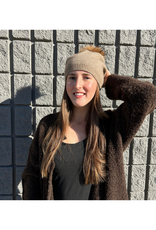 PNYC Evelyn Beanie in Mocha by PNYC