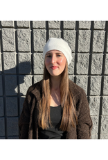 PNYC Evelyn Beanie in White by PNYC