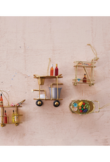 Creative Co-Op Bar Cart Ornament