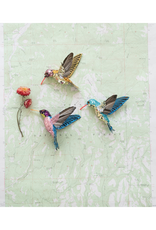 Creative Co-Op Sequin Hummingbird Ornament Assorted