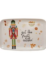 Creative Co-Op Nutcracker Platter