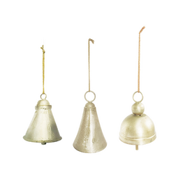 Creative Co-Op Antique Silver Hanging Bell