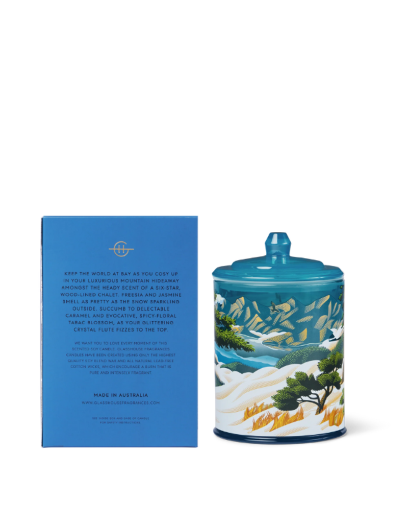 Glasshouse Fragrances Chalet Chic 380g Candle by Glasshouse Fragrances