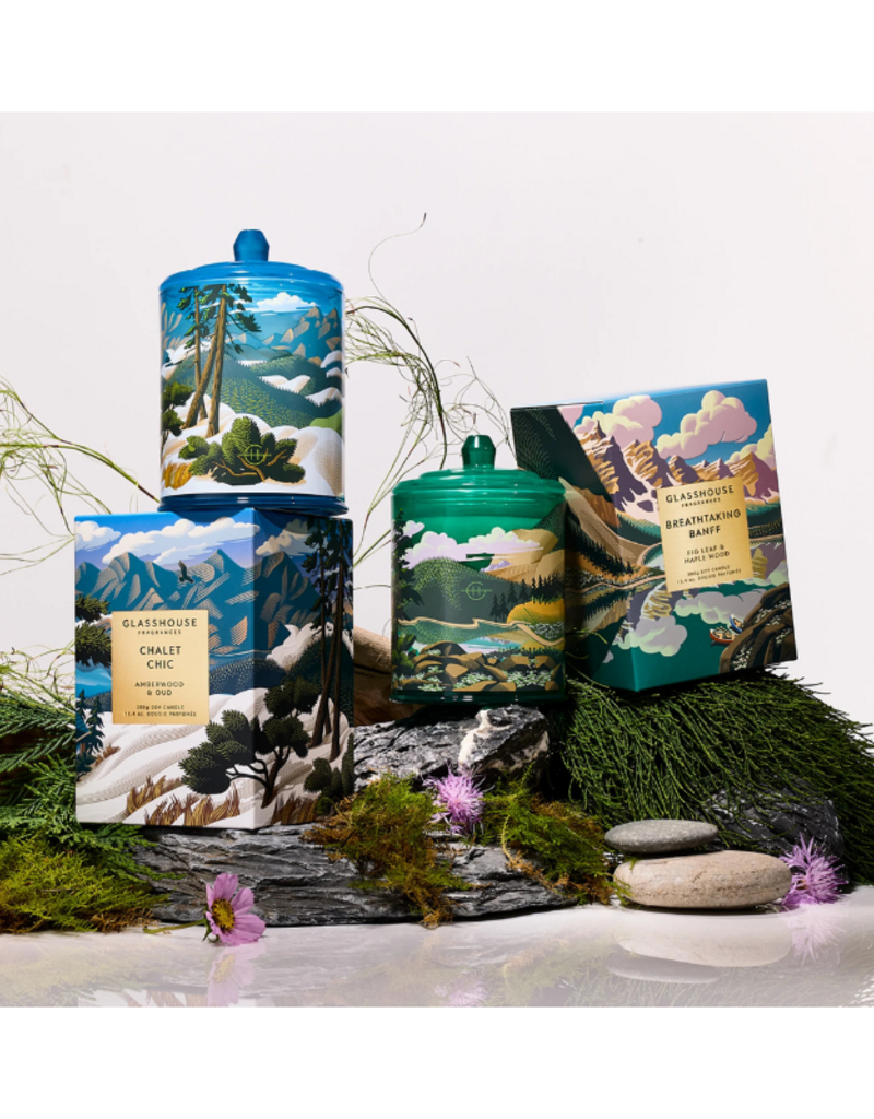 Glasshouse Fragrances Breathtaking Banff 380g Candle by Glasshouse Fragrances
