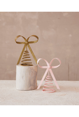 Creative Co-Op Gold Metal Bow Tree Topper