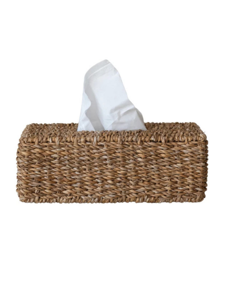 Creative Co-Op Seagrass Tissue Box Cover