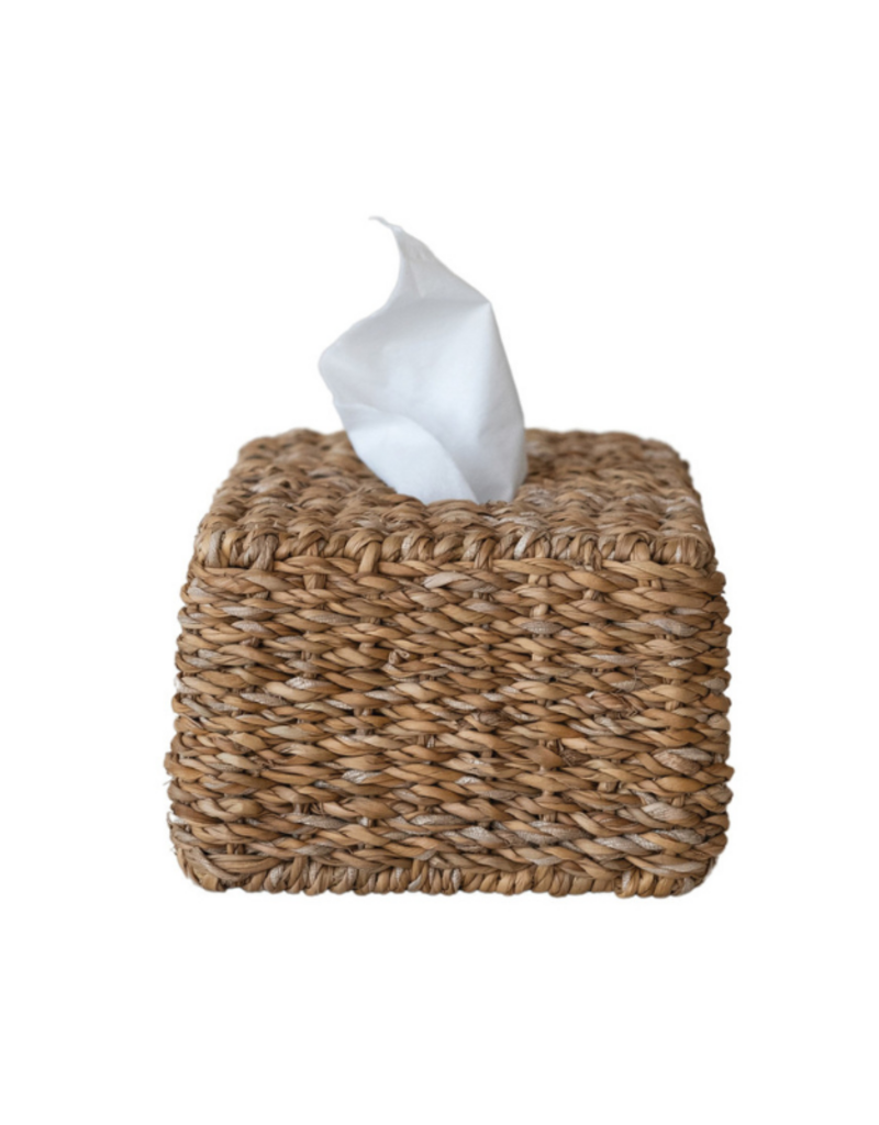 Creative Co-Op Seagrass Tissue Box Cover