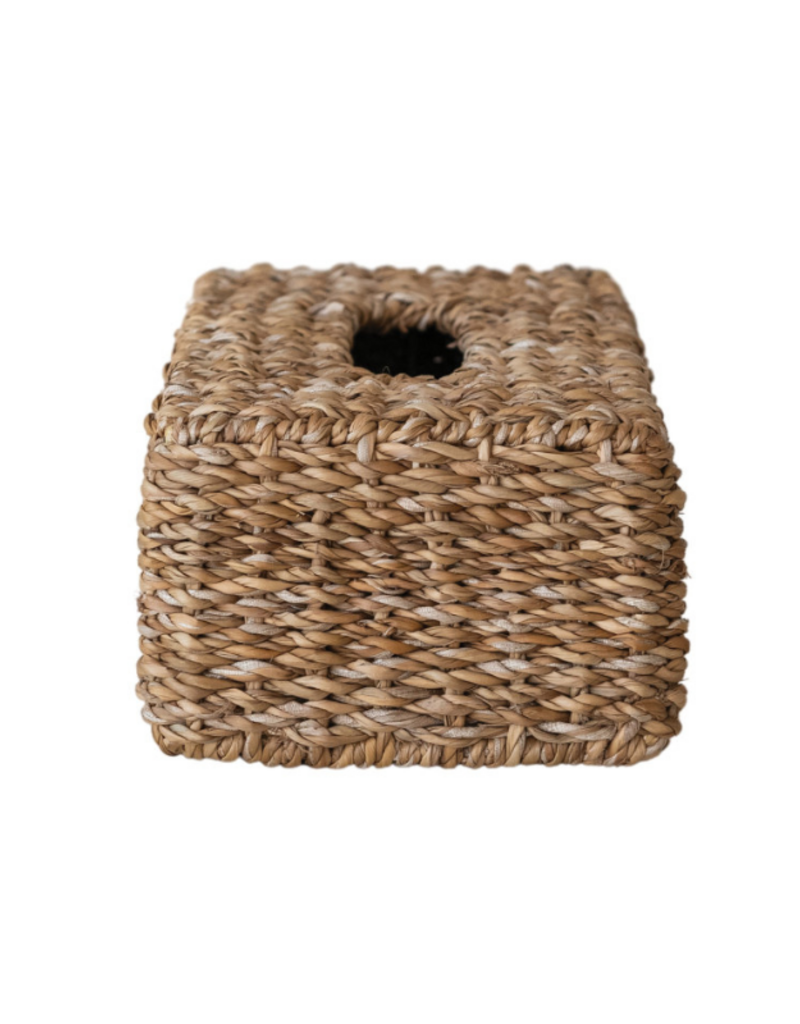 Creative Co-Op Seagrass Tissue Box Cover