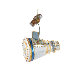 Space Capsule With Astronut Ornament