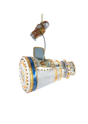 Space Capsule With Astronut Ornament