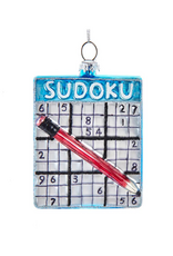 Glass Sudoko Ornament